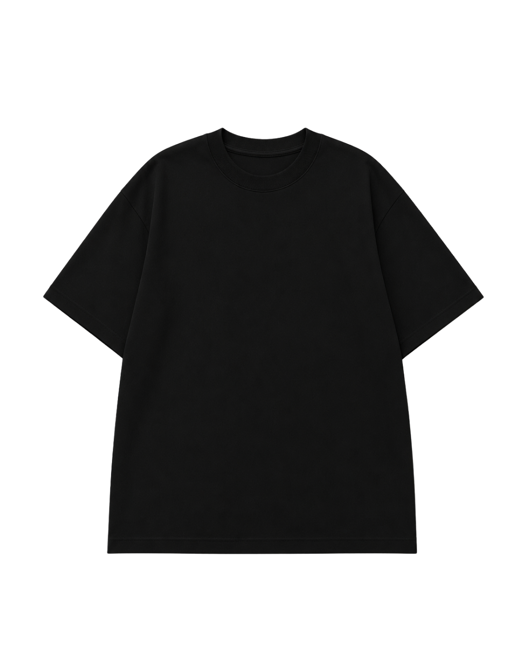 NEGRO 300 GSM SEMI OVERSIZE