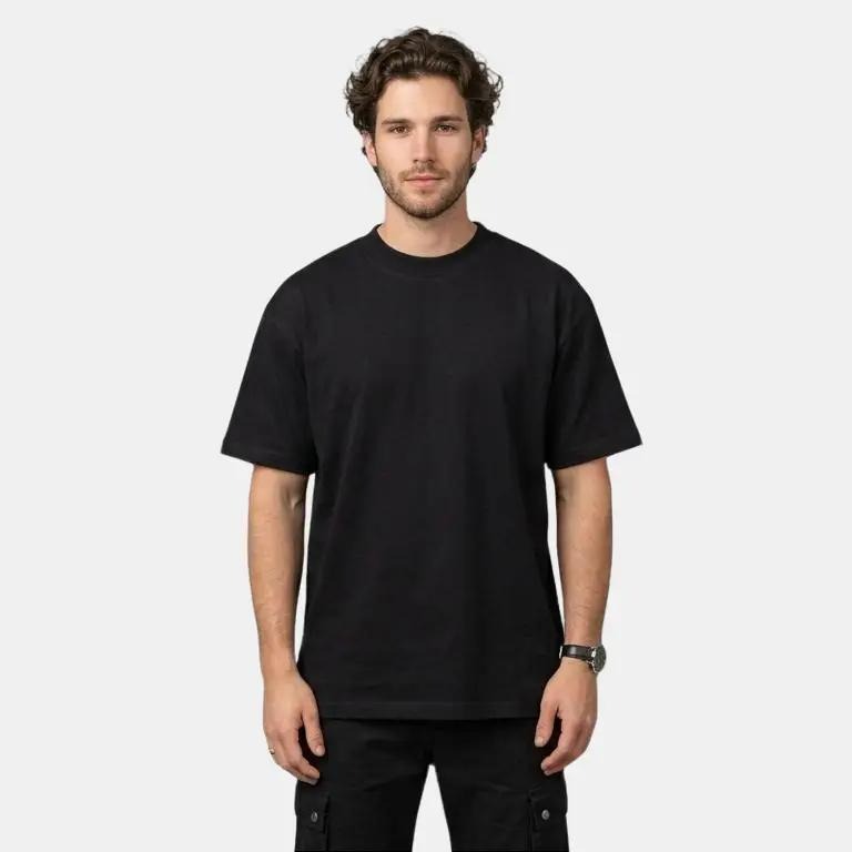 PLAYERA SEMI OVERSIZE DE 250 GRAMOS 100% ALGODO, HECHA EN MEXICO.