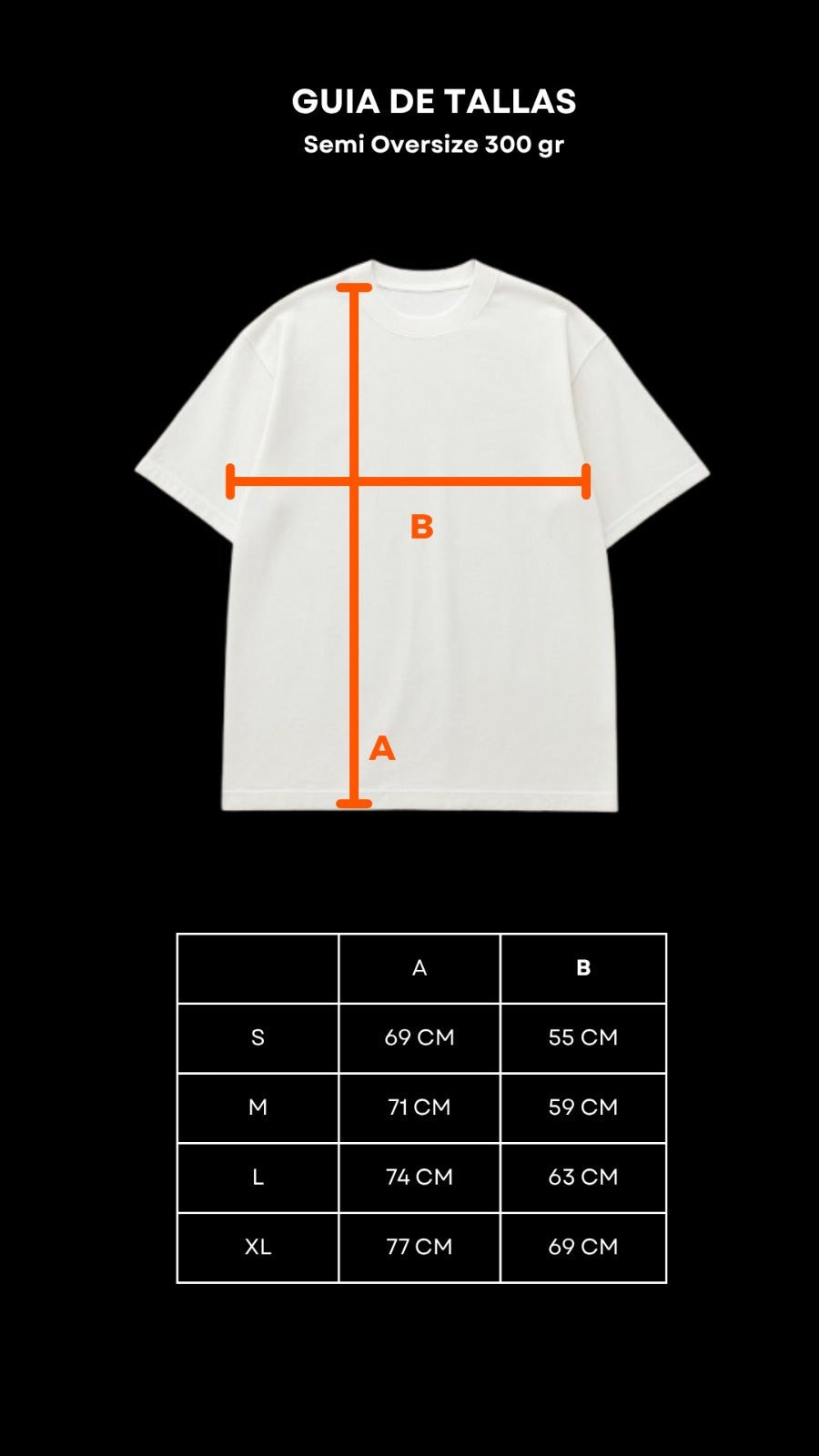 SEMI OVER 300 GSM ALGODÓN JERSEY BLANCO
