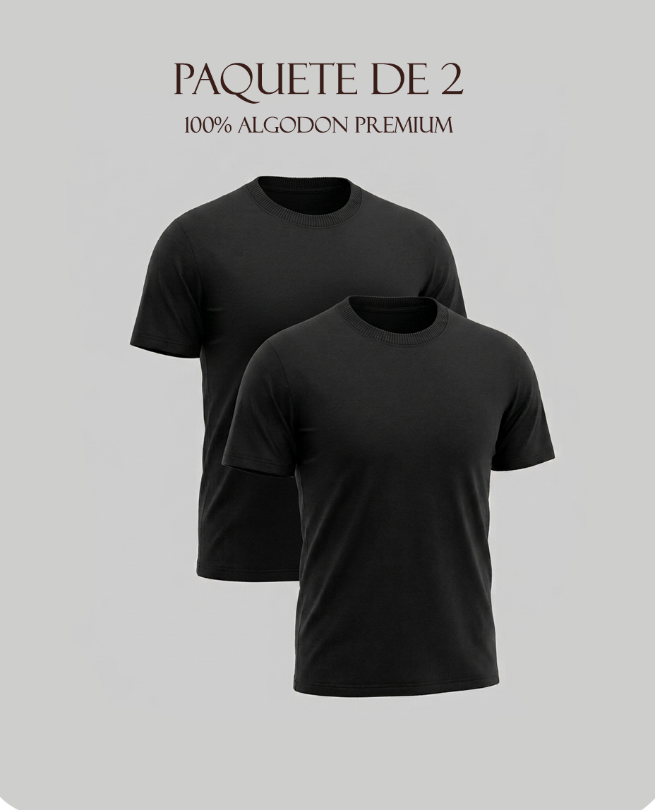 Pack de 2 playeras 200 GSM
