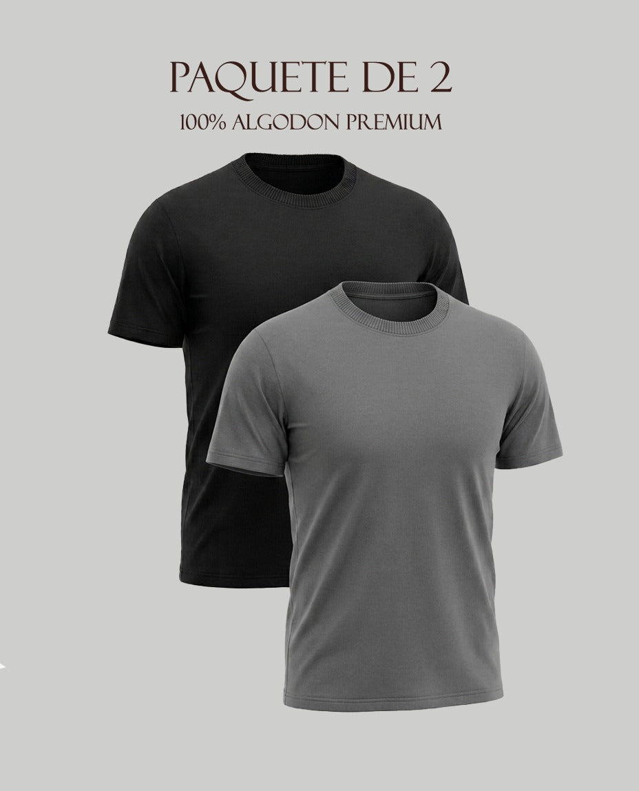 Pack de 2 playeras 200 GSM