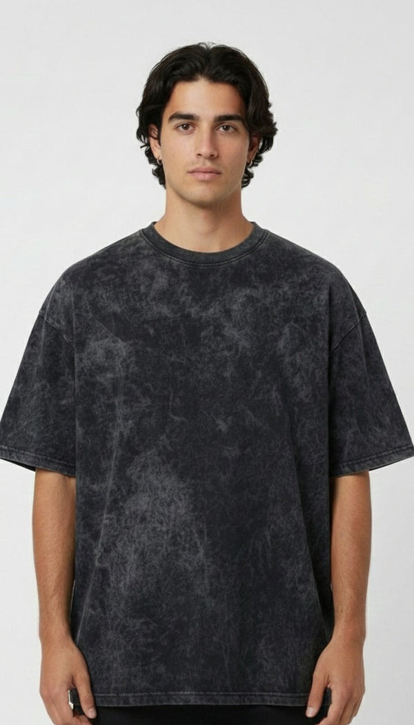 ACID WASH NEGRO OVER 230 GSM