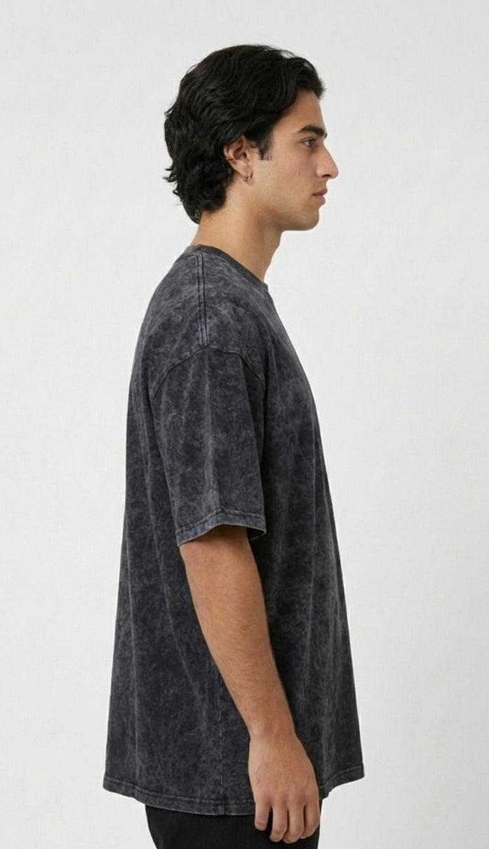 ACID WASH NEGRO OVER 230 GSM