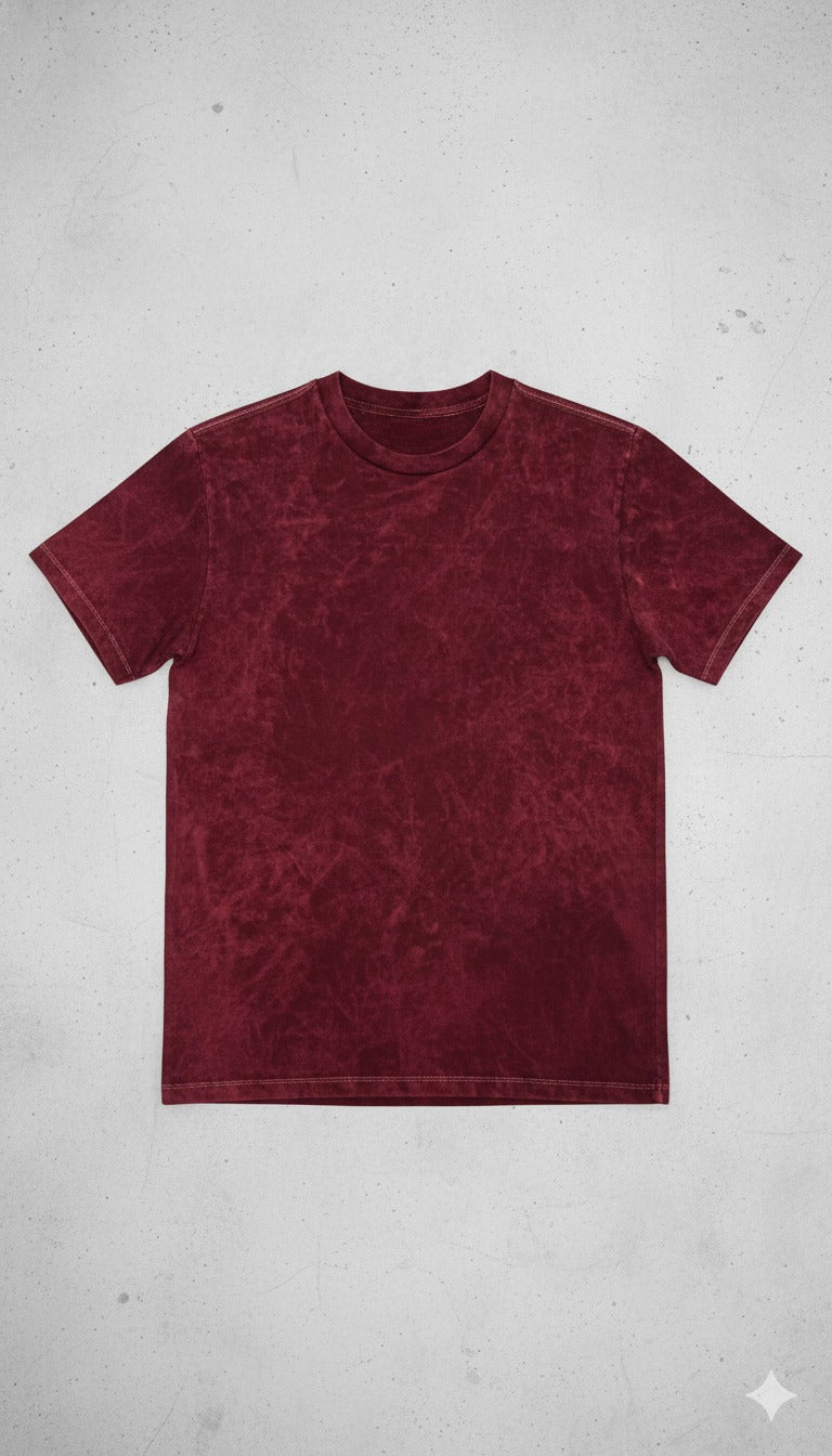 ACID WASH REFULAR FIT GUINDA
