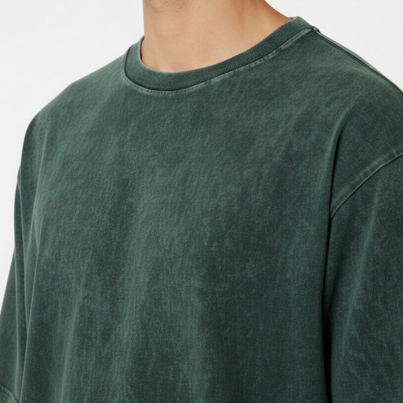 OVER ACID WASH VERDE